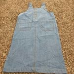 POL  NWOT denim jumper dress size small Photo 0