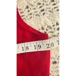 Talbots  Women’s Red Vest Size 12 Sleeveless Photo 2