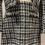 H&M Black and White Houndstooth Women's Jacket Photo 3