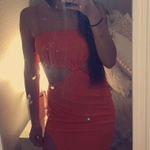 Midi Orange Dress Photo 1