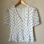 Wilfred White With Black polka dot Blouse Photo 0