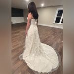 David's Bridal David’s bridal embroidered sweetheart aline W size 12 nwt wedding gown/dress Photo 2