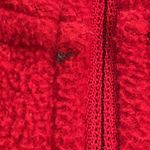 Alo Yoga Red Gray Pullover Fleece 1/4 Zip Jacket Womens Size Medium Photo 4