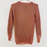 J.Crew NEW  mesh knit pink metallic sweater Photo 1