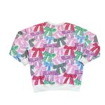 Mighty fine  Size X-Large Women’s Crew Neck Long Sleeve Multicolor Sweatshirt New Photo 2