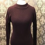 Kaisely Dark Purple Knit Medium Dress Photo 12