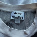 Acne Studios Sweater Ink Splatter Print Short Sleeve Size Small FLAWS Photo 10