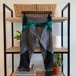 Lululemon Athletica Mid-Rise Camo Trim Colorblock Capri Mesh Legging w/Pockets 6 Photo 2