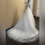 Casablanca Bridal Gown with Lace Details White Size L Photo 1