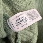 Aerie  Sage Green Throwback Half Zip Hoodie Sweatshirt Pullover size Medium Photo 8