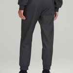 Lululemon  Scuba High-Rise Jogger Black Glitter Cotton Fleece Sweatpants Size 0 Photo 1