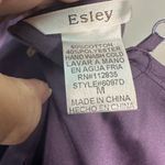 Esley  Purple Spaghetti Strap  Dress Size Medium EUC Photo 5