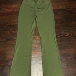 PINK - Victoria's Secret PINK Green Flare Leggings Victoria's Secret Photo 0