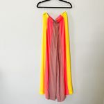 House Of CB NWT Margot Sheer Striped Multicolor Vibrant Pants Medium Photo 38