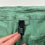 Kut From The Kloth Seafoam Green Linen Blend High Rise Cropped Pant 12 Photo 2