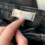 Francesca's Black Knee Slit Skinny Jeans Photo 5