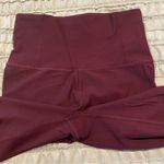 Lululemon  Zoned In Tight Leggings 27" Full Length Cassis Maroon 4 W5BBNS Workout Photo 3
