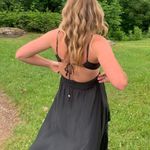 Long Slit Dress Black Photo 1