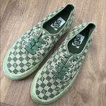 Vans NWOT  Reissue 44LX Dip Dye Checkerboard Twist of Lime Green Check M 9 W 10.5 Photo 1