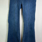 White Fox Boutique White Fox Belted Flare Jeans Women’s Size S 100% Cotton Y2K Boho Retro Style Photo 0