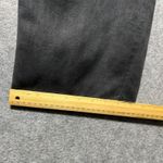 Caslon  Linen Drawstring Waist Straight Leg Pants Charcoal Gray Size S Pull On Photo 3