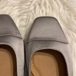 ASOS  DESIGN Silver Ballet Flats Slide On Dress Shoes size 4 US size 6 BNWOT Photo 15