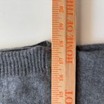 Halogen  Gray 100% Cashmere Open‎ Front Cardigan Sweater One Size Cozy Photo 4