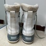 Sorel : White and Blue Waterproof Winter Boots Photo 2
