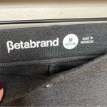Betabrand NWT Classic Dress Pant Yoga Pants Straight Leg Charcoal Medium Petite Photo 7