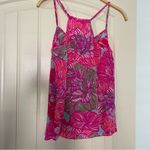Lilly Pulitzer Lily Pulitzer Floral Pink Sleeveless Top Photo 3