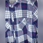 Roxy  Women’s Squary Cool Casual Button Down Flannel Shirt Photo 3