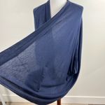 Anthropologie  Akemi + Kin Draped Navy Open-Front Cardigan | One Size‎ Photo 1