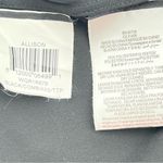 BCBGMAXAZRIA Black and Cream Flowy Semi-sheer Tank Top w/Detailed Back-Size XXS Photo 9