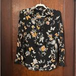 The Kooples  Silk Butterfly Print Lace Up Blouse Photo 2