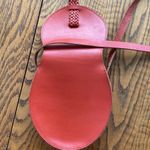 Lands' End Lands’ End Canvas 1963 Leather Tassel Crossbody Bag Photo 2