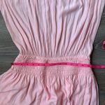Ramy Brook  Audrey Candy Smocked High Neck Midi Dress size Medium Photo 10