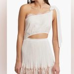 NWOT Rya Collection Anniversary Chemise S Ivory/Beige Tie one shoulder White Photo 2