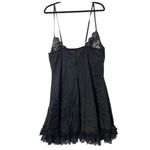 ✨Vintage Intimate Attitudes Sheer Lace Chemise Slip Sz 3X Dress✨ Black Photo 2