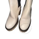 Free People NIB!  Leather James Chelsea Chunky Boot in White - Size EU 36 Photo 12