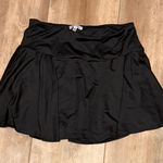 White Birch  Black Yoga Skort Women’s Size Medium Super Soft Stretch Elastic Photo 0