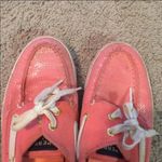 Sperry Top Siders Coral Jersey Sequin Shoes - 7.5 Photo 3
