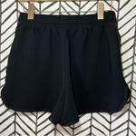 Wilfred  black shorts size medium elastic waistband with draw string Photo 1