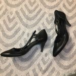 Paul Green Black Lea Nuance Pump Heels Size 9 Criss Cross Photo 4
