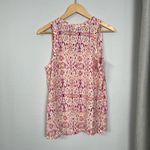Joie  Alena Silk Tank Top Ikat Sleeveless Top Women's Size Small Photo 3