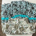 Raga Anthropologie  Floral Patchwork Cotton Boho Maxi Skirt Size M $185 Photo 3