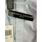 NWT Chelsea Theodore Dress Tiered Eyelet Maxi Light Blue S Cottagecore feminine‎ Size undefined Photo 3