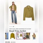 CAbi  Women's Road Trip Blazer in Moss Green | Size Large Photo 12