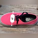 Vans  Men’s 6.5/Women’s‎ 8 Hot Pink Low Rise Sneakers Photo 8