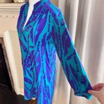 Amanda Uprichard  Blue and Purple Dress Photo 2