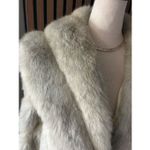 L and B classics Faux fur winter coat size M/L see measurement no size tag white Gray Size M Photo 2